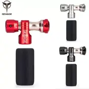 AV/FV CO2 Bike Tire Inflator Adapter Presta & Schrader Valve Bicycle Pump GEWAGE
