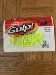 Berkley Gulp Jiggling Grub Chartreuse-Brand New-SHIPS N 24 HOURS