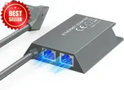 Starlink Gen 2 Multi-Port Ethernet Adapter 2 Ports Wired Network 1 to 2 Devices