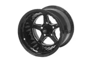 Street Pro Street Pro ll Convo Pro Wheel Black 15x12' For Ford Bolt Circle 5x 4.50' (-38) 5.00' Back Space