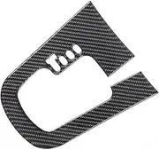 Car Center Control Gear Indicator Frame Cover Trim Sticker for Soul AM 2009-2013 Car Accessories Trim Interior (Color : Black, Size : 1)