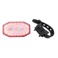 在飛比找蝦皮商城優惠-自行車USB充電後燈【海王星】紅黃雙色光警示燈 自行車尾燈 