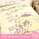 【享夢城堡】四季萬用法蘭絨毯90x120cm-三麗鷗布丁狗POMPOMPURIN 甜甜圈-米黃