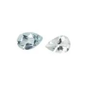 Aquamarine Facets. Pear. 1.7ct