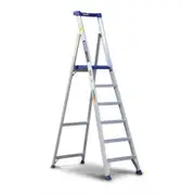 BAILEY P1506 Platform Step Ladder 1.8m Aluminium 150kg Industrial FS14069