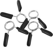 BESPORTBLE Handle Spring Barbell Bar Buckle Dumbbell Clamp Spring Barbell Accessory Weightlifting Clip Gym Clamp Bar Sleeve