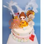 TOWER LUCKY塔吉｜貝兒生日蛋糕 造型蛋糕 公主蛋糕 幼兒園生日 寶寶蛋糕 週歲蛋糕 夢幻蛋糕 美女與野獸