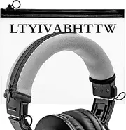 Replacement Headband Cover Compatible ATH M50X M50 M40X M40 M30X M20X Headphones (Silver)