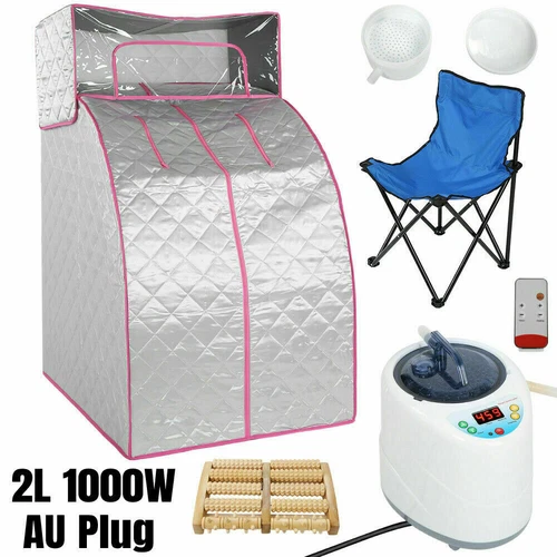 Portable Steam Sauna Tent Loss Weight Slim Body Home Face Spa Steamer Skin Care