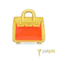 在飛比找誠品線上優惠-【Just Gold 鎮金店】繽紛派對 黃金單耳耳環-柏金包