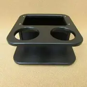 APF Marine Two Beverage Cup Holder w Large Storage Box for Boat Yacht Fishing