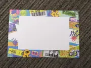 Splatoon postcard - 2024 "Fresh Summer" LaLaport Japan stamp event Inkling logos