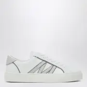 [Moncler] White leather Monaco2 sneakers 38 IT White