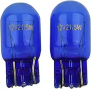 Binxind 2 x W21 5W T20 580 Dual Filament Sidelight 7443 Super White HID Xenon Bulbs 6000k