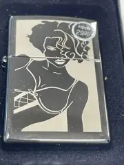 ZIPPO 2005 TEMPTING TEASE SEXY PINUP GIRL LIGHTER SEALED IN BOX R1166