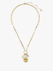 Heritage Bloom Charm Necklace