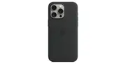 iPhone 15 Pro Max Silicone Case with MagSafe — Black