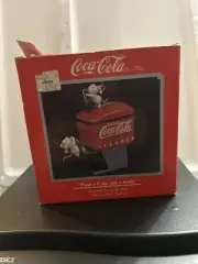 Vintage Enesco "Have A Coke And A Smile" Coca Cola Christmas Ornament 1990