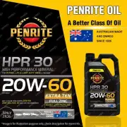 Penrite Premium Mineral HPR 30 20W-60 Engine Oil 5L for MORRIS AUSTIN Mini-Matic (for: Morris)