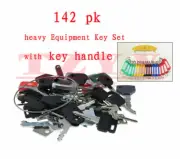 142keys Heavy Construction Equipment key set for Bobcat Kubota Yamaha JD