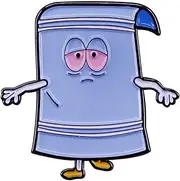 [Pinstant] Tegridy Farms Towelie Weed Marijuana Hemp Cannabis Animated Comedy TV Show 1.2" Enamel Pin, 1.2 Inches, Enamel, enamel