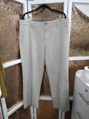 Dockers Chino Pants Men 38x29 Beige Smart 360 Flex Straight Classic Pockets