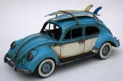 Handcrafted Detailed Beetle 1/12 Scale Model Car Automobile Figurine Hot Cast