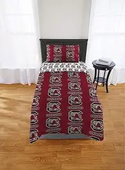 NCAA Texas Longhorns Rotary Full Bed in a Bag Set, red