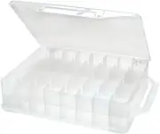 Hot Wheels Matchbox Storage Box Case Sewing Thread Spool Organizer Holder