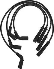 Automotive Replacement Spark Plug Wire Sets 4pcs Ignition Coil Spark Plug Wire Universal Vehicle Accessory