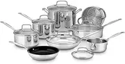 [Cuisinart] 77-14N Chef's Classic Stainless 14-Piece Set Stainless Steel
