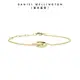 Daniel Wellington 手鍊 Classic Lumine Bracelet-星辰系列小雙環手鍊-三色任選(DW00400355)/ 香檳金