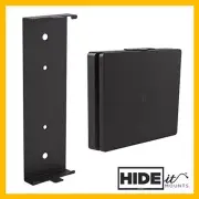 HIDEit 4S PlayStation 4 PS4 SLIM Wall Mount Bracket Display (Black) HIDE IT