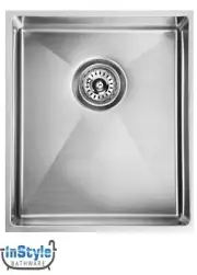 Brand New- Single Bowl Undermount/Overmount Sink (380x440x200mm)