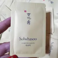 在飛比找蝦皮購物優惠-韓國 雪花秀 Sulwhasoo 玉容面膜 4ml CLAR