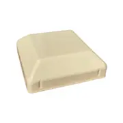 Australian Handyman Supplies 100 x 100mm Classic Cream Steel Post Cap