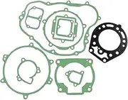 Motorcycle Engine Crankcase Cover Cylinder Top End Complete Gasket Kit for KDX200 KDX 200 1995-2006(Army green)