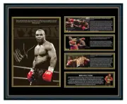 Mike Tyson WBA, WBC, IBF Champion Signed Limited Edition Framed Memorabilia