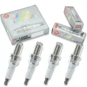 4pcs 04-05 Evinrude NGK Laser Platinum Spark Plugs 100 HP Kit Set Engine wv
