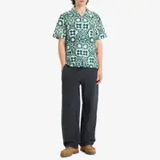 Wax London Didcot Sketch Geo Vacation Shirt