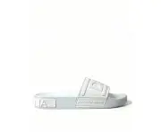 Dolce & Gabbana Elegant White Logo Slides