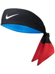 New Nike Swoosh DRI-Fit Printed REVERSIBLE Head Tie 2.0 Headband Tennis Running