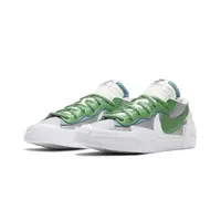 在飛比找PChome24h購物優惠-Sacai x Nike Blazer Low 白綠 DD1