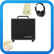 Bass Amplifier MODEGEAR MINI-B Black Home Bass Amplifier + Headphones KHP-001 +