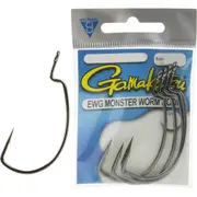 Gamakatsu Worm 323 Monster Offset Worm Fishing Hooks Size 5/0 to 7/0