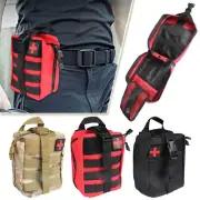 Tactical First Aid Kit Survival Durable Rip-Away EMT IFAK Medical Pouch Bag AT