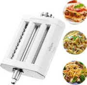 Pasta Attachment for Kitchenaid Stand Mixer, 3-1 Pasta Maker Machine Included Pa