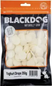 BLACKDOG Yoghurt Buttons Dog Treats AU Stock