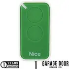 Genuine NICE ERA INTI 2 Button (Green Color) Garage Door Gate Remote Control