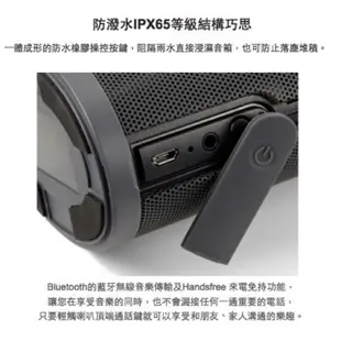 全新 Auluxe Bi X6 防水防塵藍芽喇叭(迷彩）可面